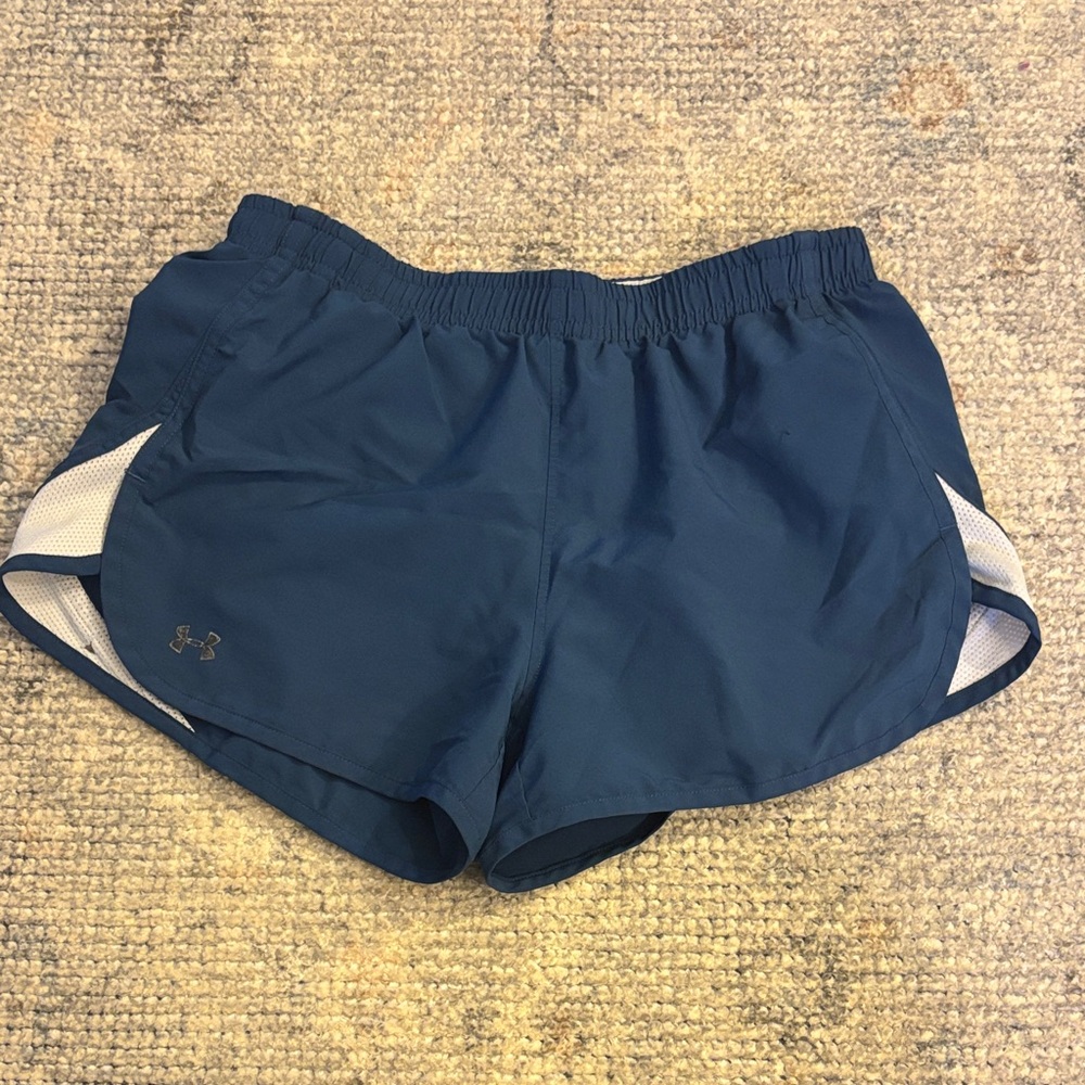 Under Armour Women's Dark Blue Athletic Shorts